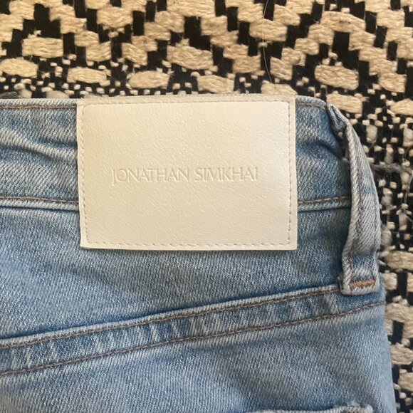 NWT Jonathan Simkhai River Straight Leg Denim – Size 28 - Picture 13 of 13